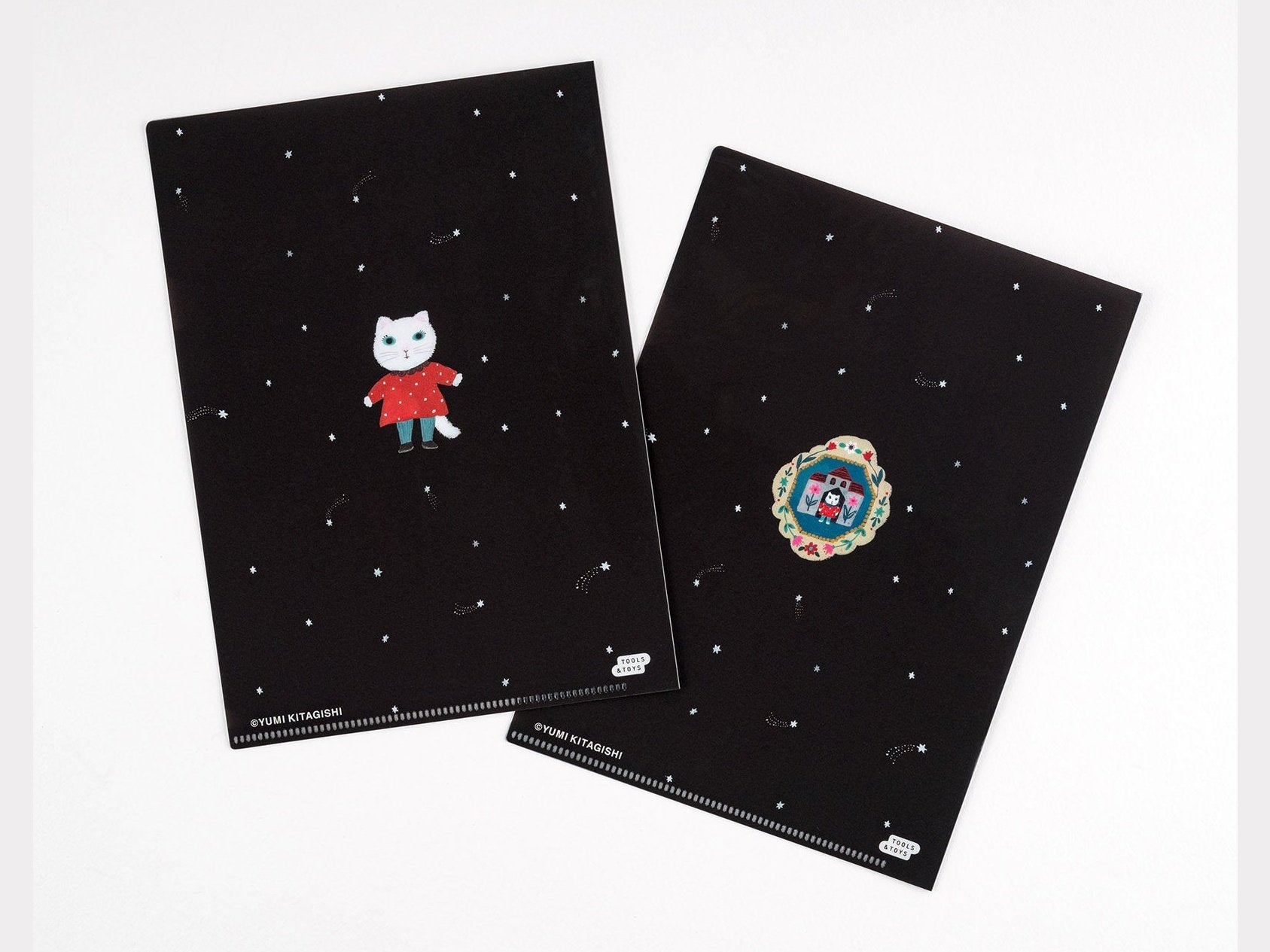 Hobonichi Techo Yumi Kitagishi: Hobonichi Folder Set of 2 for A5 Size (Little Gifts)