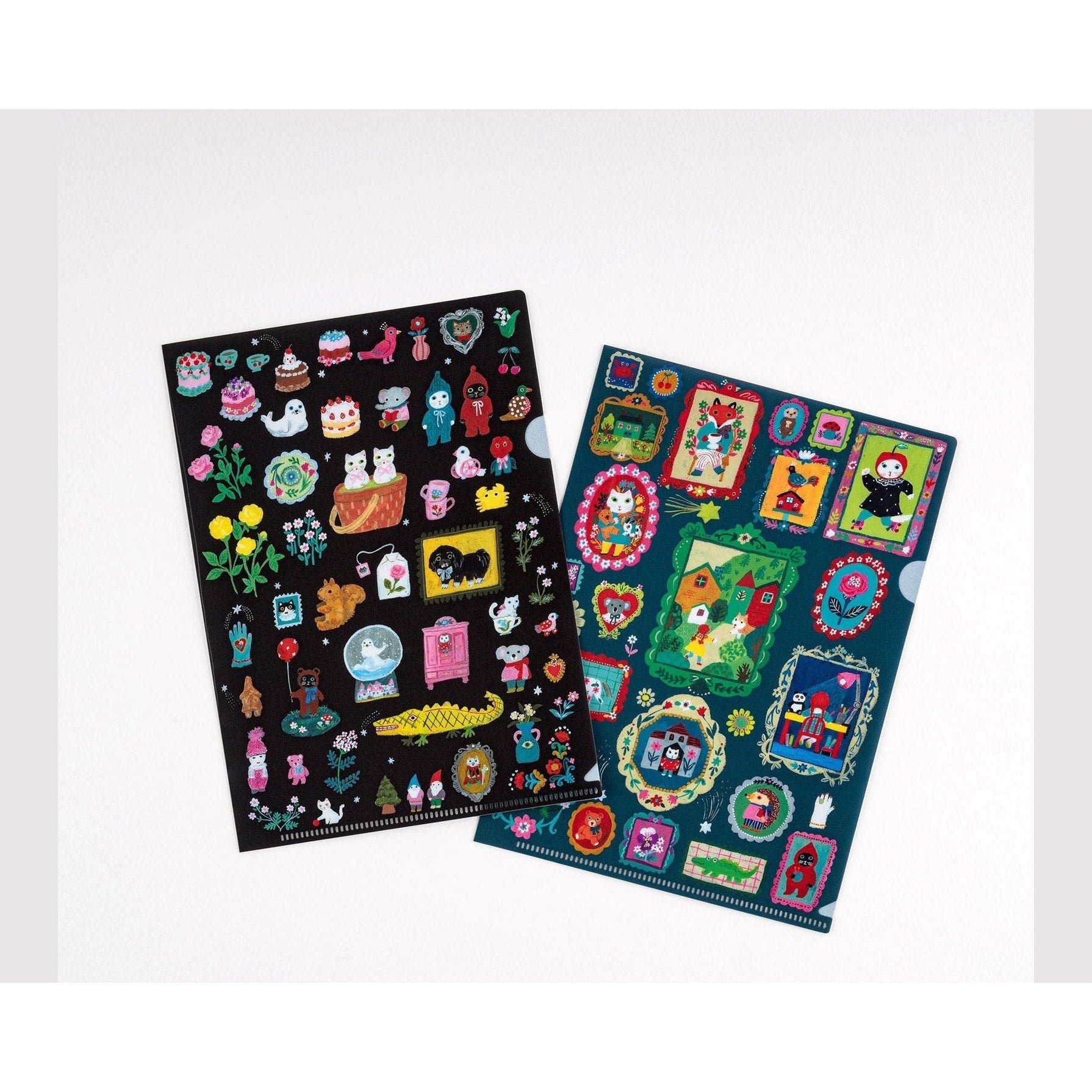 Hobonichi Techo Yumi Kitagishi: Hobonichi Folder Set of 2 for A5 Size Little Gifts