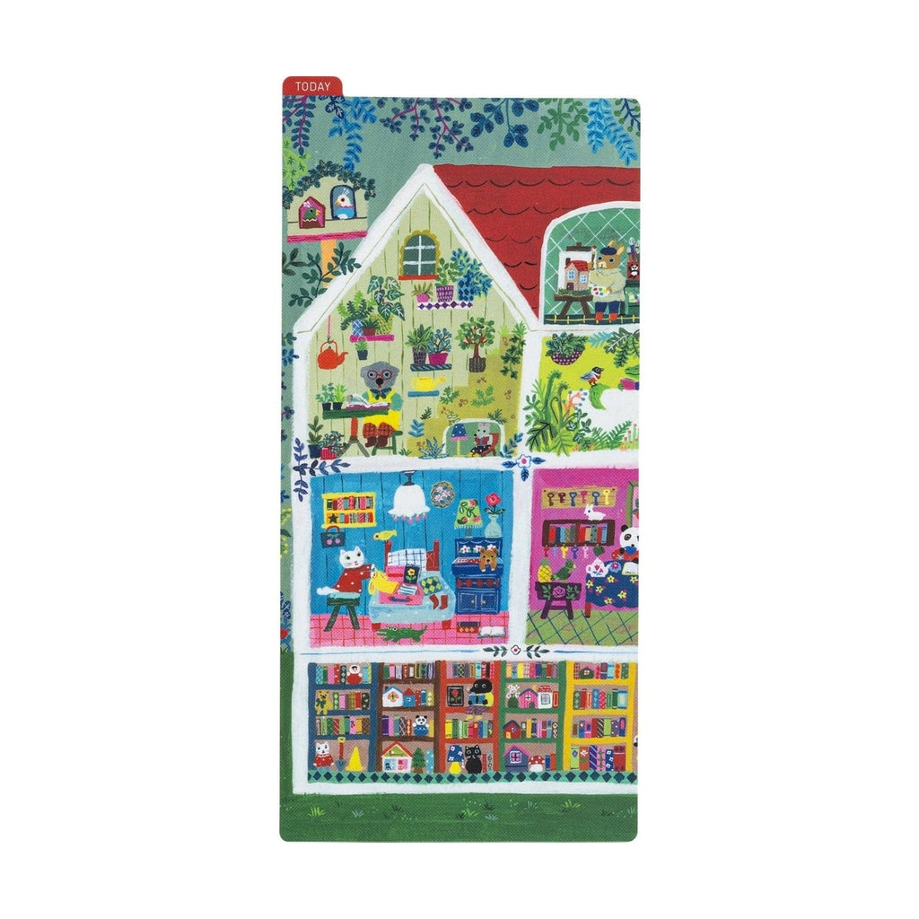 Hobonichi Techo Yumi Kitagishi: Hobonichi Pencil Board for Weeks Animal Condo