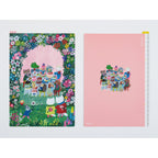 Hobonichi Techo Yumi Kitagishi: Hobonichi Pencil Board for A5 Size In the Garden