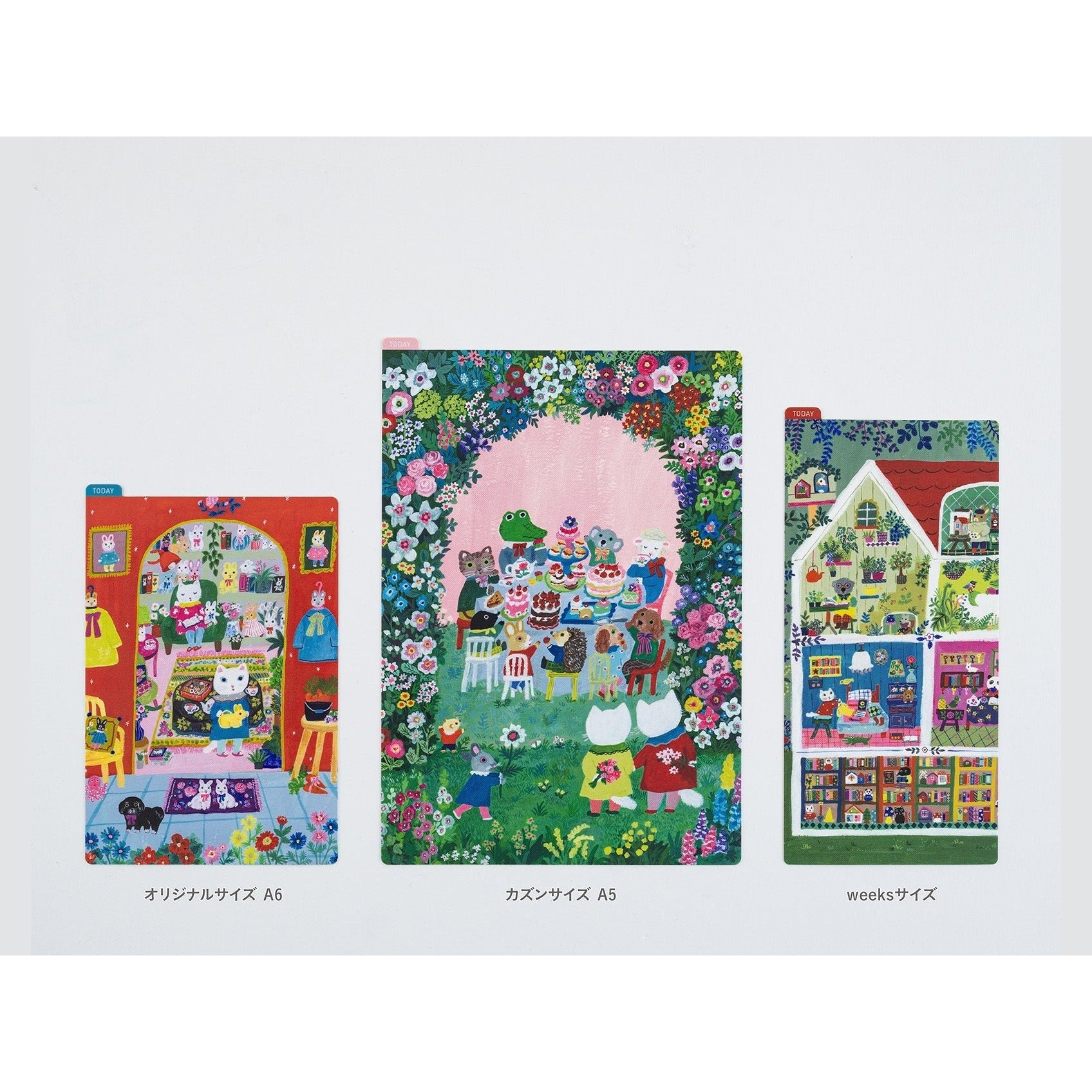 Hobonichi Techo Yumi Kitagishi: Hobonichi Pencil Board for A6 Size In the Room