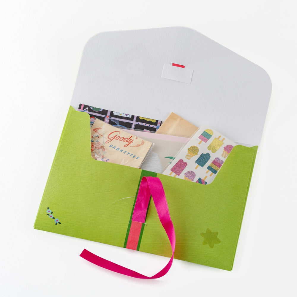 Hobonichi Techo Yumi Kitagishi: White Cat’s Mini Folder