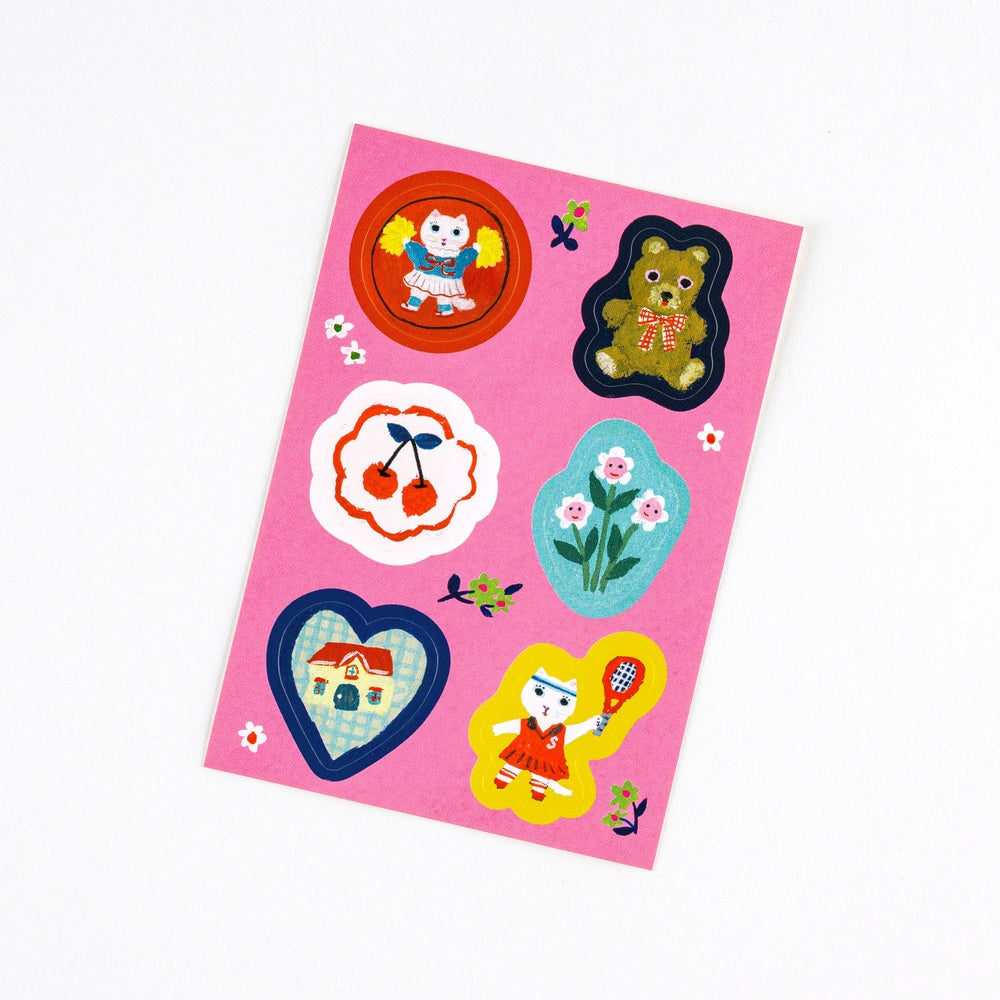 Hobonichi Techo Yumi Kitagishi: White Cat’s Mini Letter Set