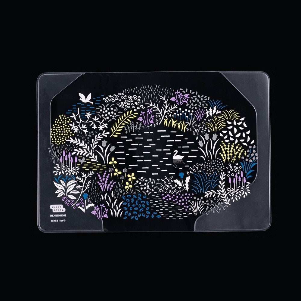 Hobonichi Techo Yuri Sanae: Cover on Cover for A6 Size Forest Lake