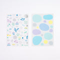Hobonichi Techo Yuri Sanae: Layering Stickers Forest Lake