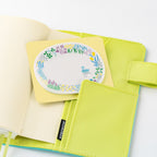 Hobonichi Techo Yuri Sanae: See-Through Sticky Notes Forest Lake