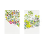 Hobonichi Techo iyo okumi: Brief Message Memos - Some Days Ago 2 Book Set