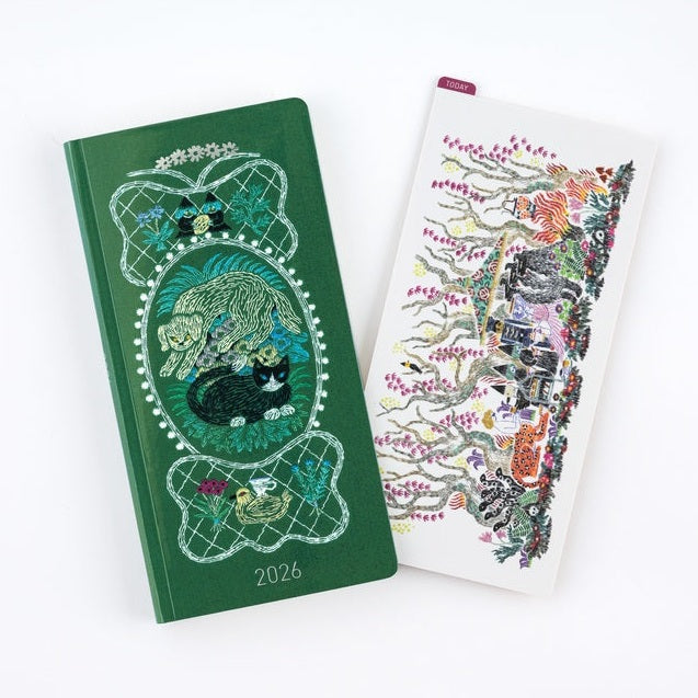 Hobonichi Techo iyo okumi: Hobonichi Pencil Board for Weeks Happy Tea Time - Group Party