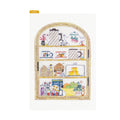 Hobonichi Techo iyo okumi: Hobonichi Pencil Board for A6 Size Happy Tea Time - Teapot Shelf