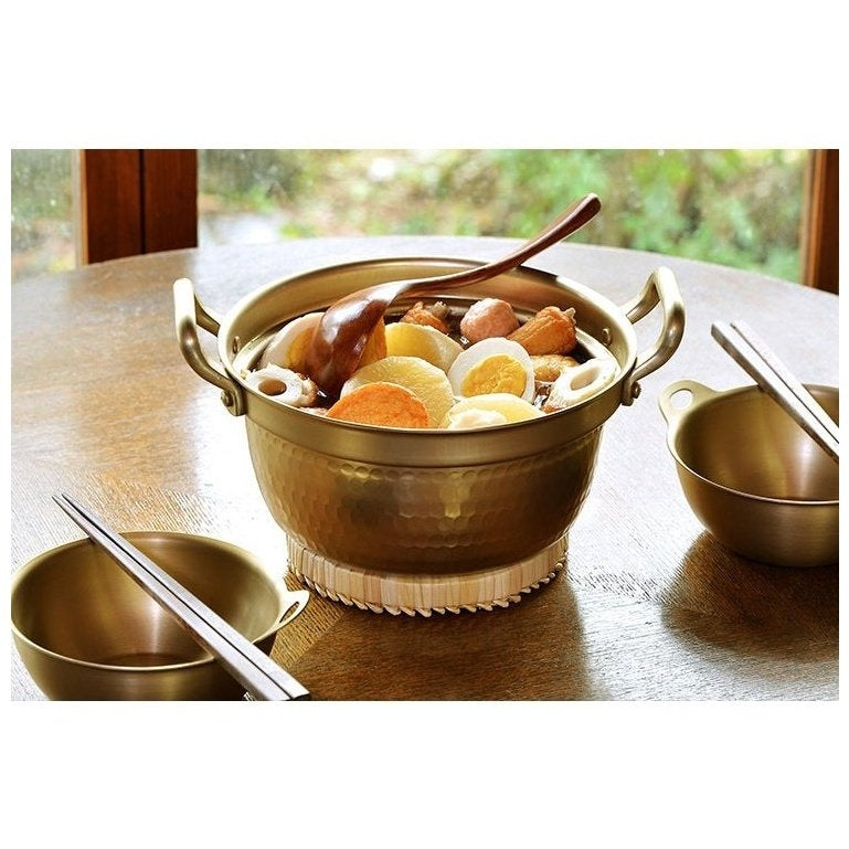 Hokuriku Aluminium Pot with Wooden Lid 1.3L