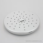Hokuriku 19cm aluminium drop-lid steam plate with flat handle and notch