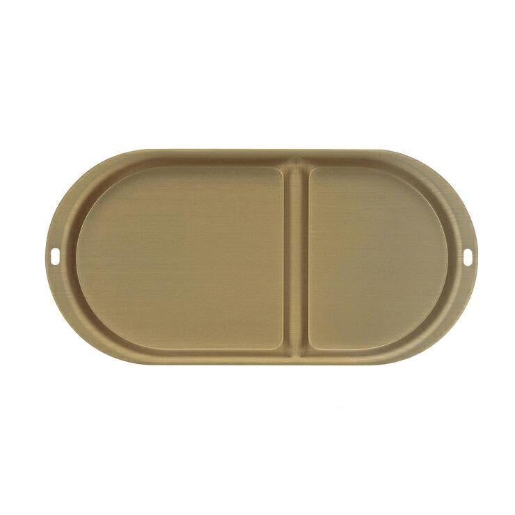 Hokuriku TreaTray Oval Tray 22cm - Gold