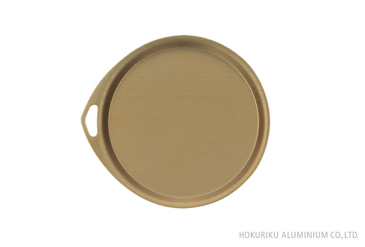 Hokuriku TreaTray Round Tray 13cm - Gold