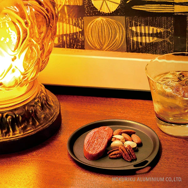 Hokuriku TreaTray Round Tray 13cm - Silver