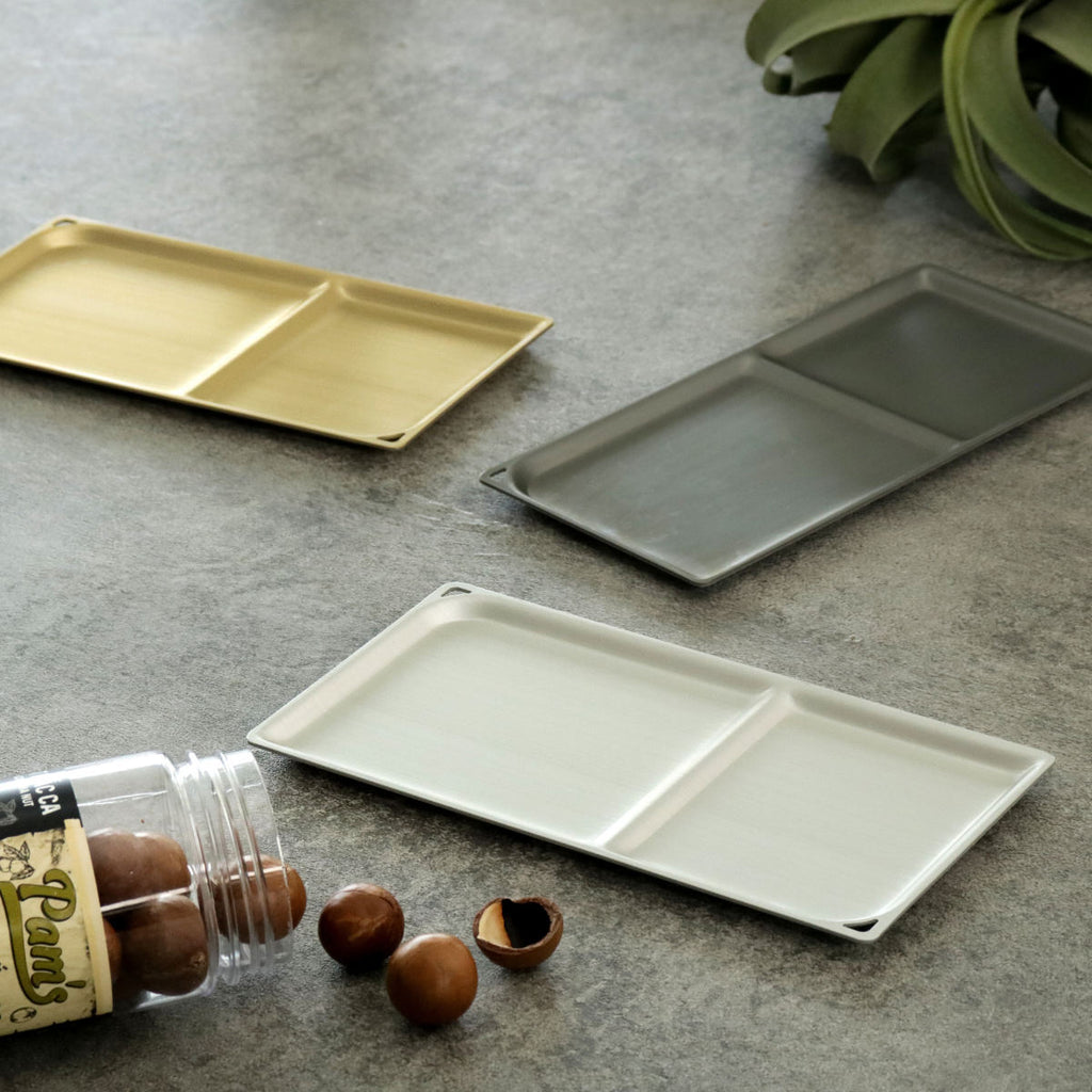 Hokuriku TreaTray Square Tray 22cm - Gold