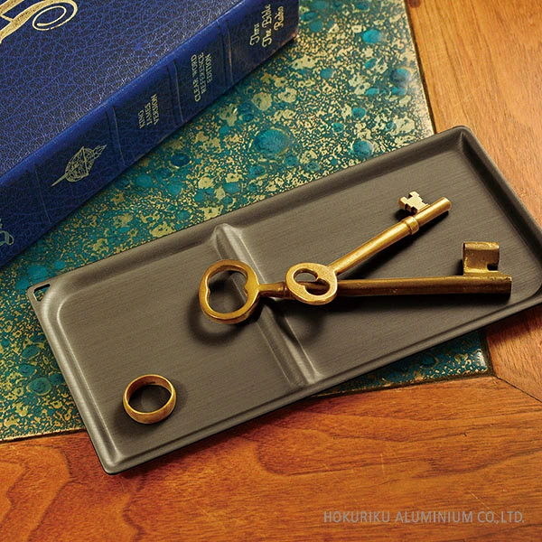 Hokuriku TreaTray Square Tray 22cm - Silver