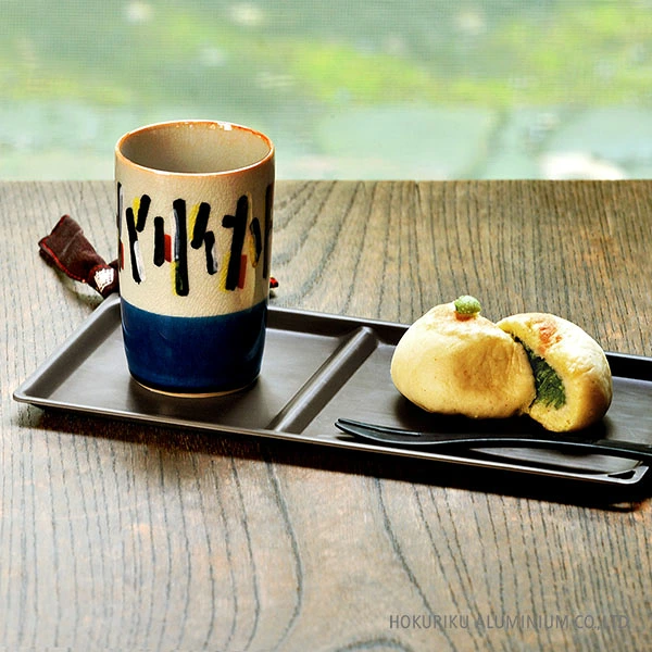 Hokuriku TreaTray Square Tray 22cm - Silver