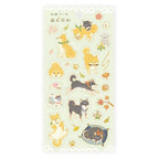 Hyogensha Washi Sticker - Shiba Inu Days