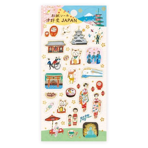 Hyogensha Washi Sticker - Shiba Inu Days