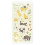 Hyogensha Washi Sticker - Shiba Inu Days