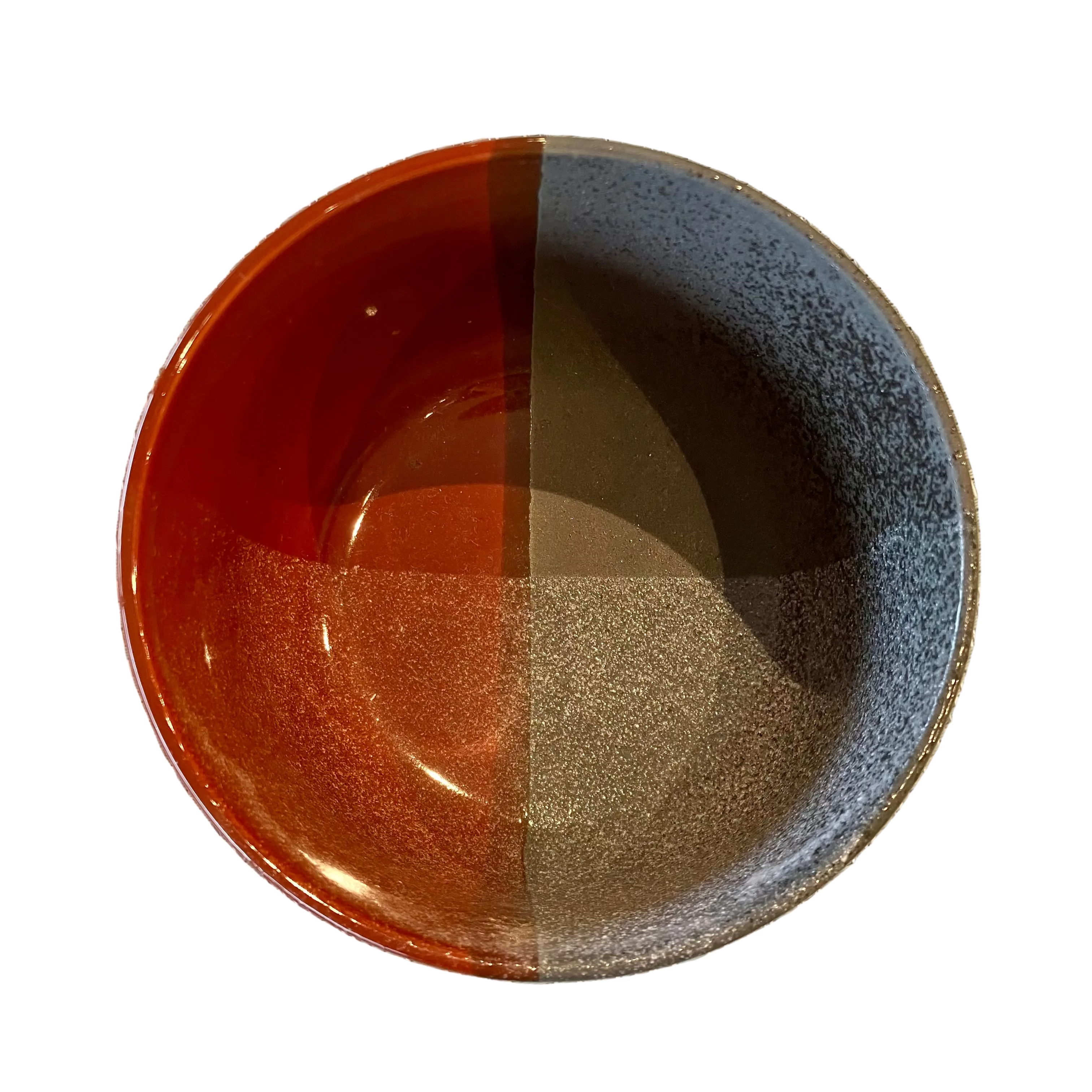 Red Checker Donburi Bowl