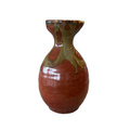 Tetsuaka Red Tokkuri Sake Bottle Large