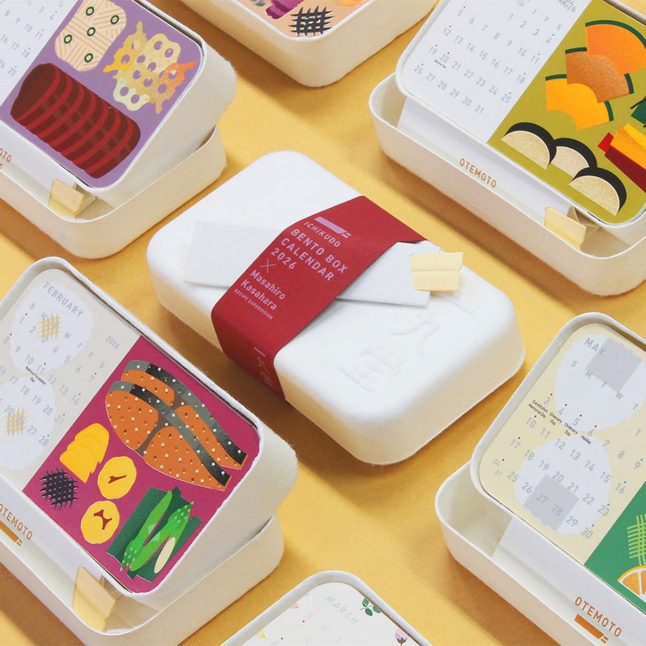 Ichikudo Bento Calendar 2026 X Masahiro Kasahara