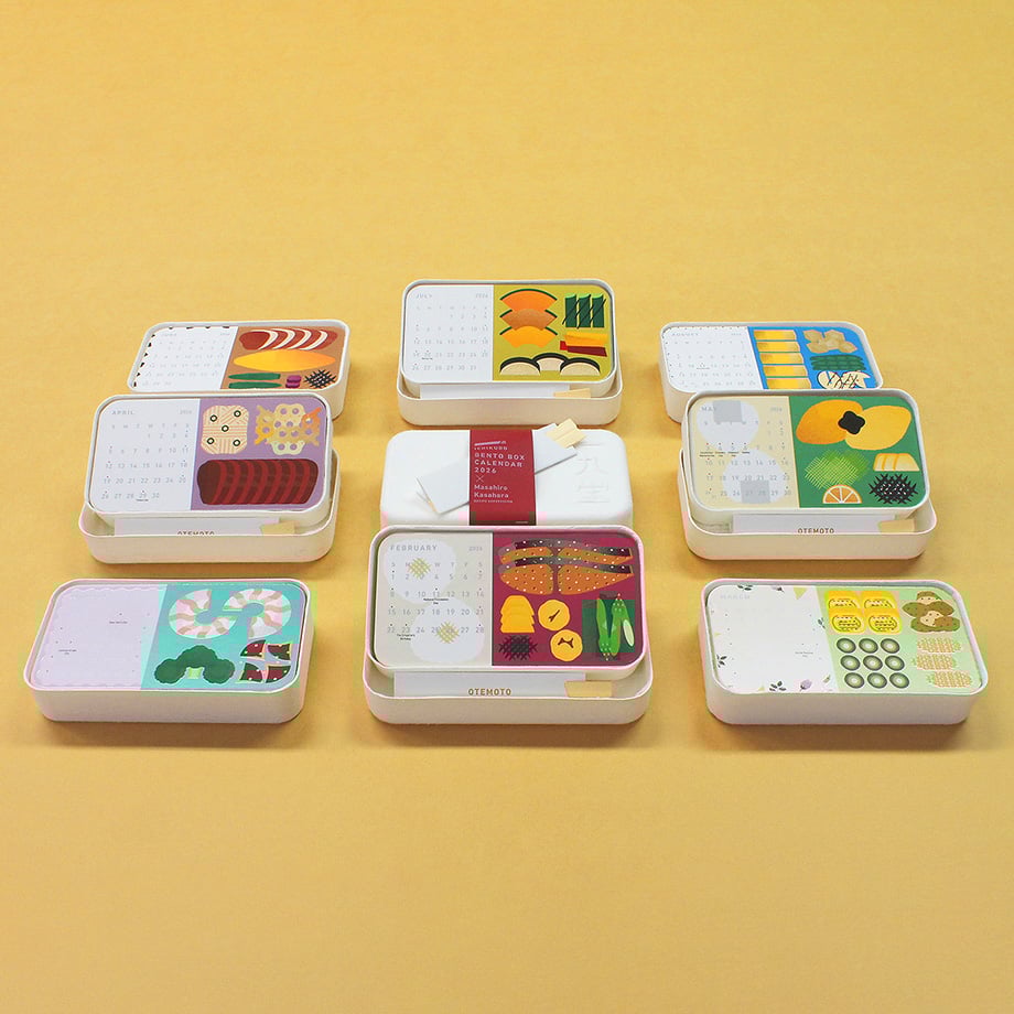 Ichikudo Bento Calendar 2026 X Masahiro Kasahara