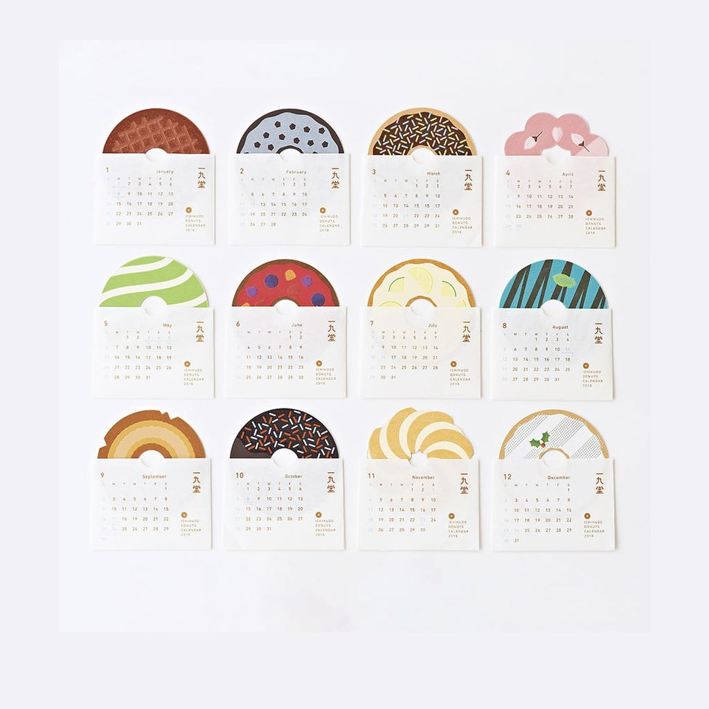 Ichikudo Donuts Calendar 2026