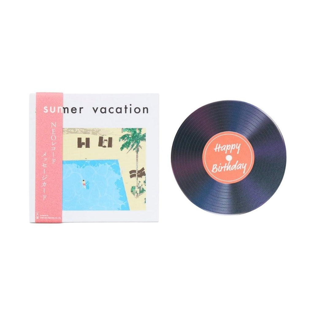 Ichikudo Neo Record Postcard - Happy Birthday
