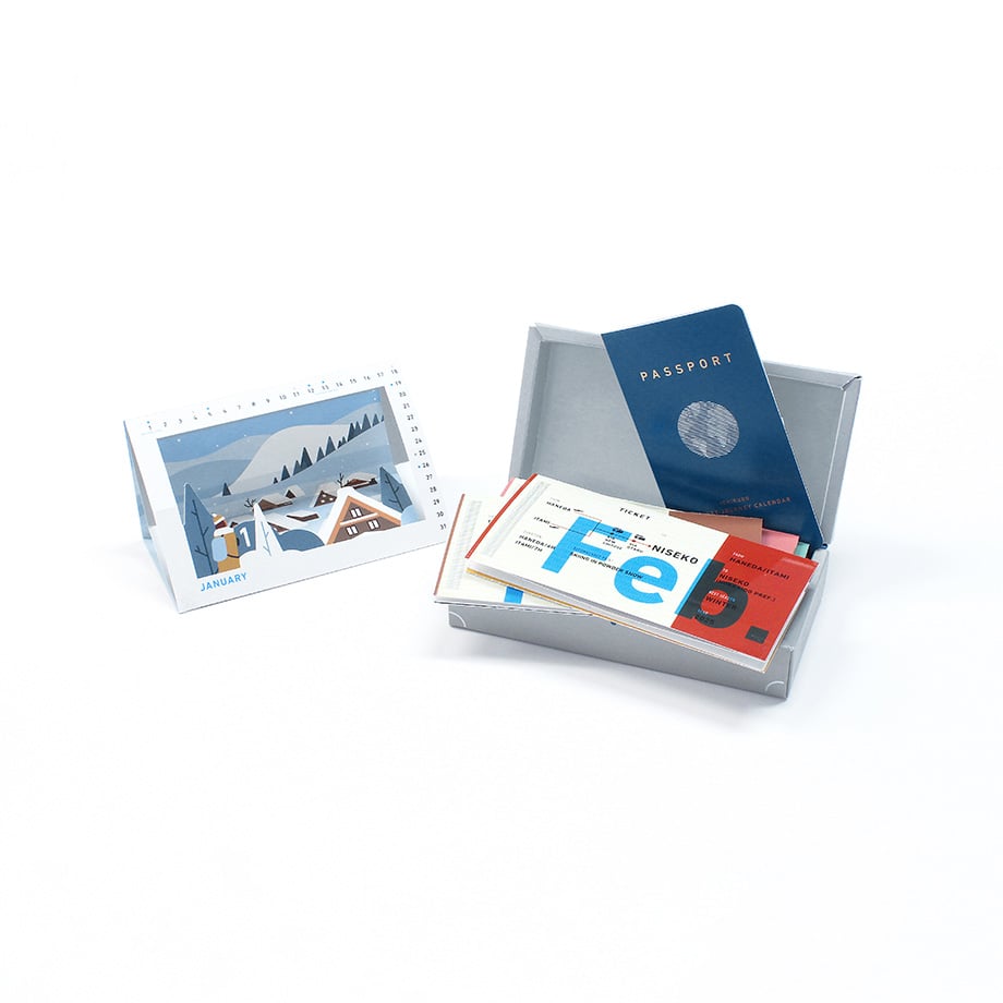 Ichikudo The Next Journey Calendar "Japan" 2026