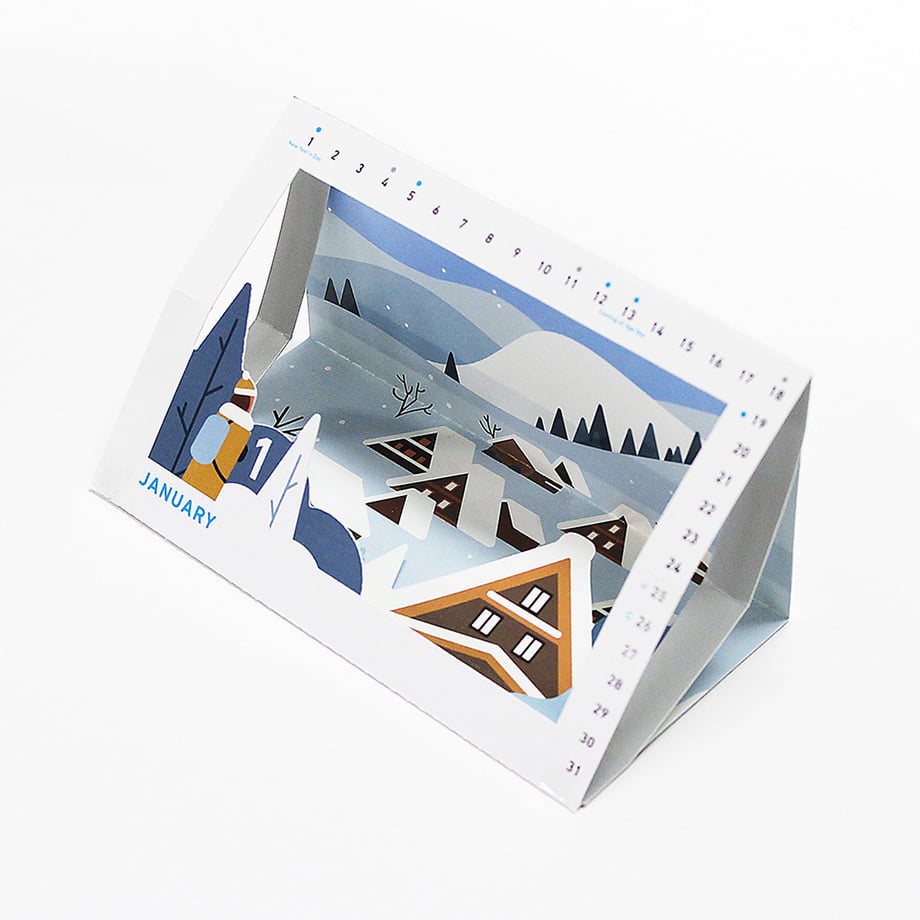 Ichikudo The Next Journey Calendar "Japan" 2026