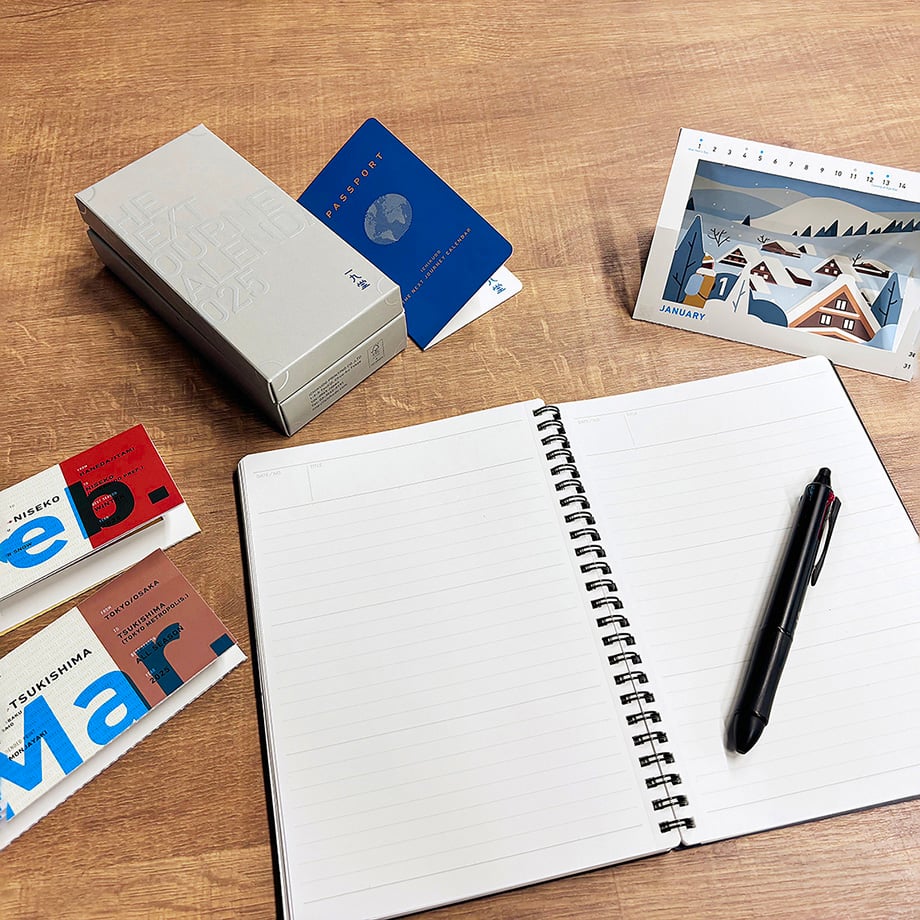 Ichikudo The Next Journey Calendar "Japan" 2026