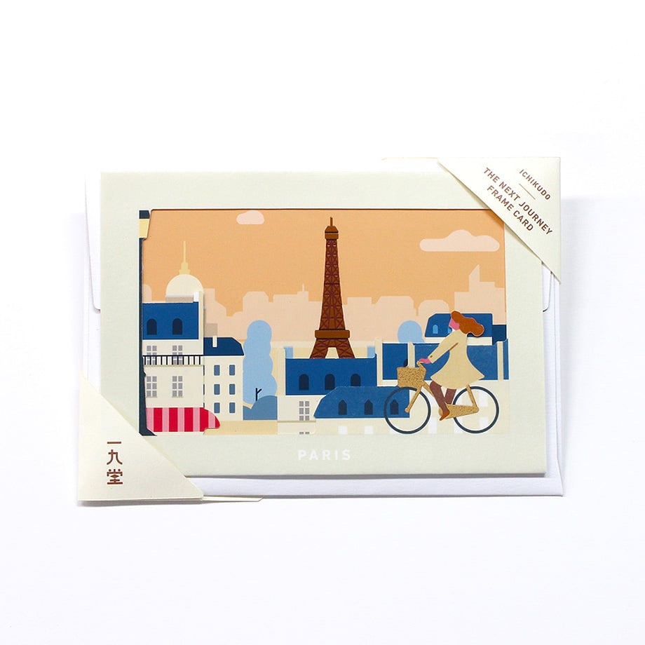Ichikudo The Next Journey Frame Card - Paris