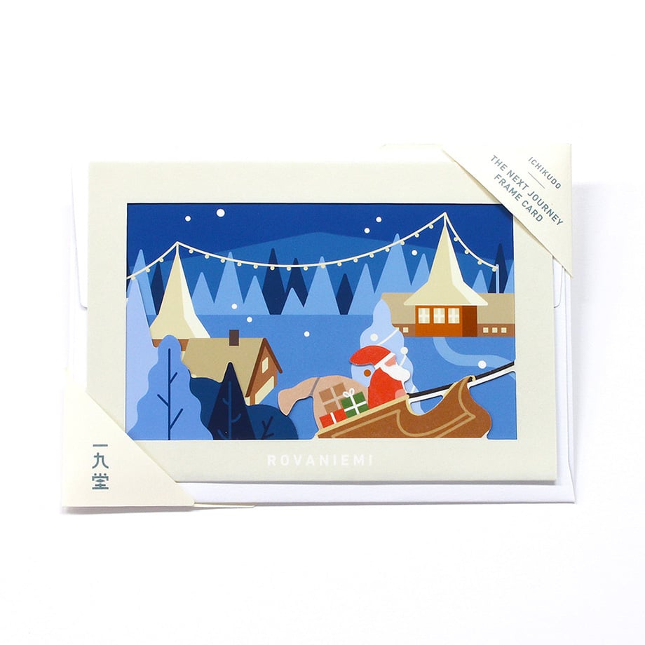 Ichikudo The Next Journey Frame Card - Rovaniemi Finland