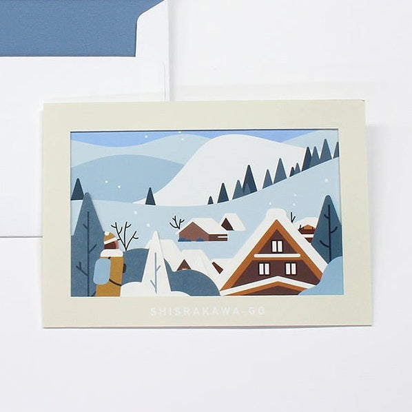 Ichikudo The Next Journey Frame Card - Shirakawa-Go