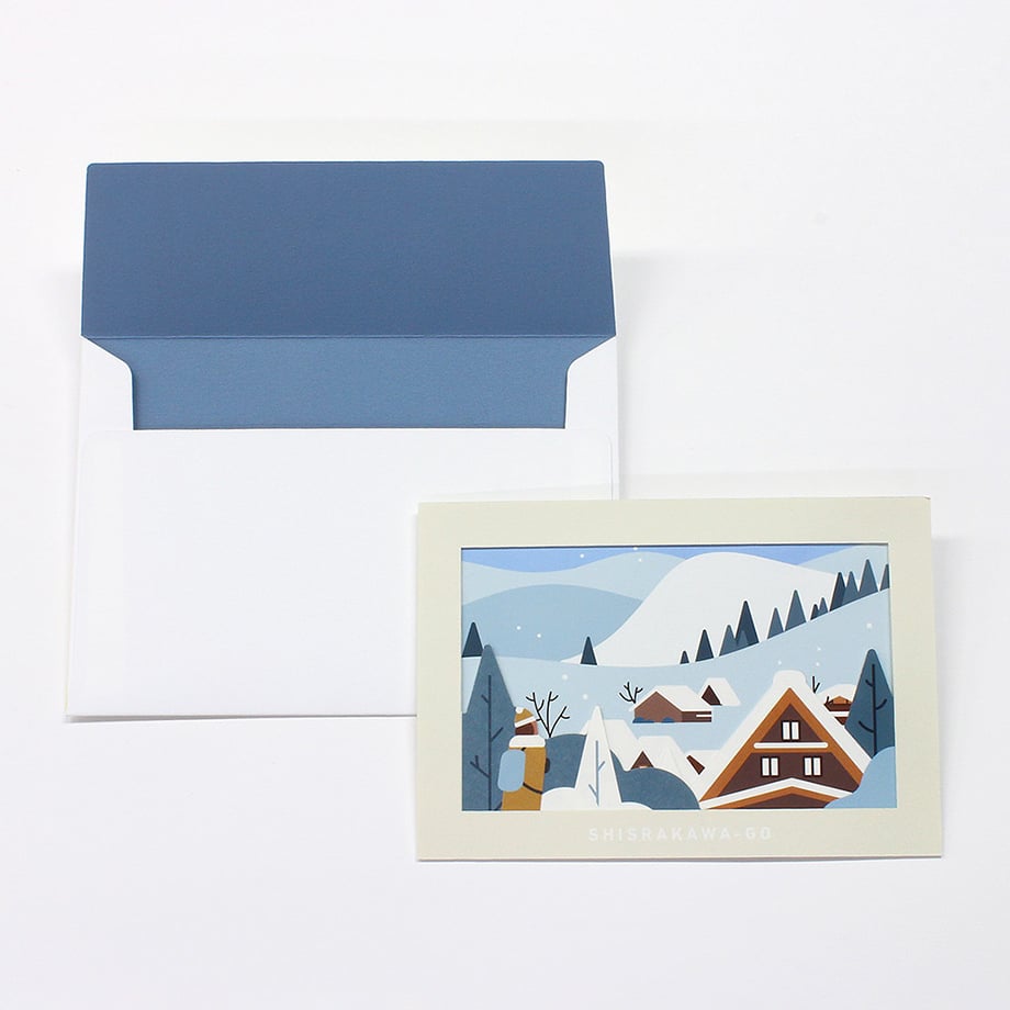 Ichikudo The Next Journey Frame Card - Shirakawa-Go