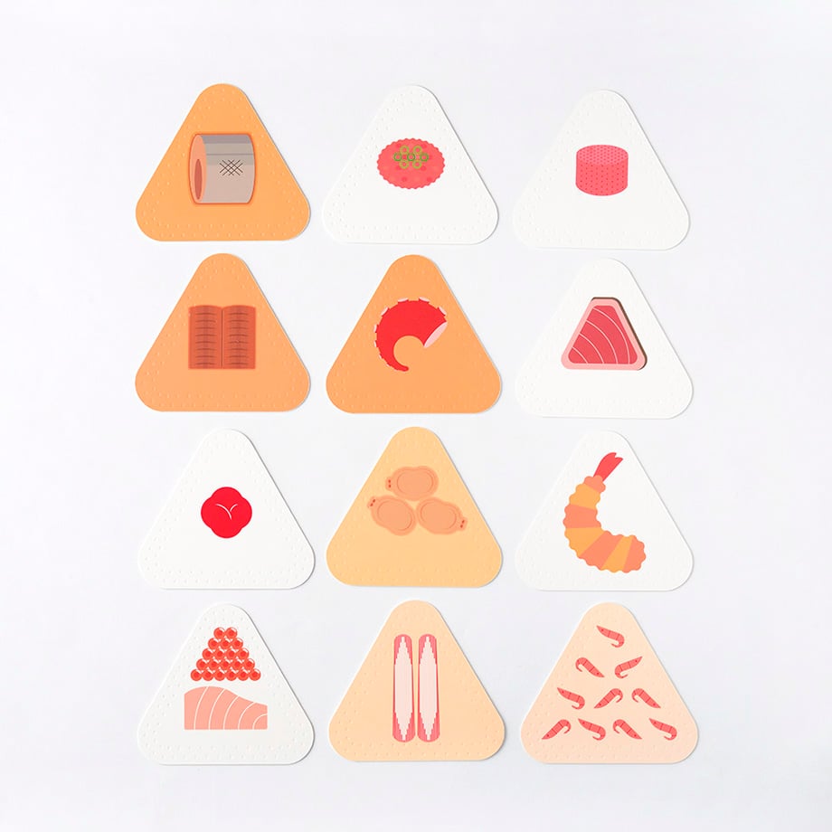 Ichikudo Tokyo Tsukiji Onigiri Calendar 2026