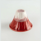 Ichiyama Mt Fuji Guinomi Red & Blue Sake Cup 2P Set