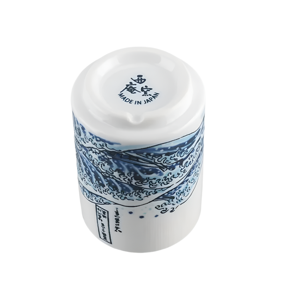 Ichiyama Soho Hokusai Wave Yunomi Tea Cup 270ml