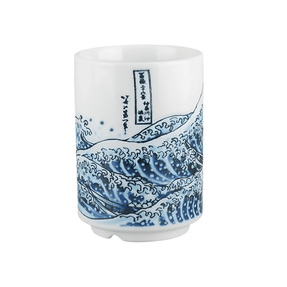 Ichiyama Soho Hokusai Wave Yunomi Tea Cup 270ml