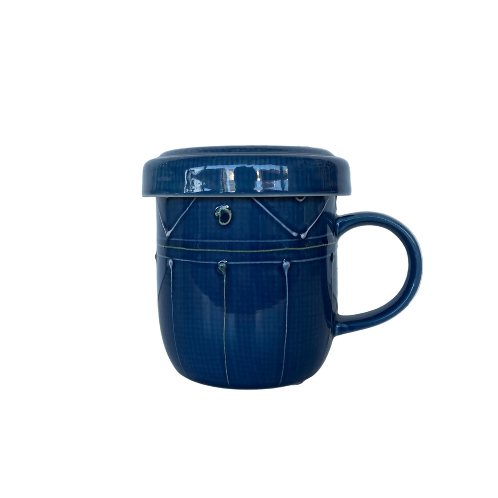 Ichiyama Triangle Lattice Mug with Lid