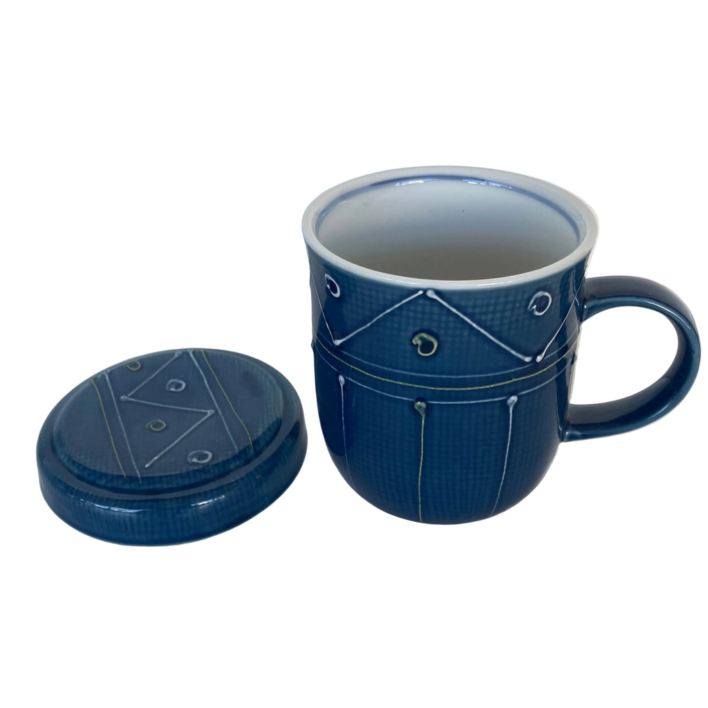 Ichiyama Triangle Lattice Mug with Lid
