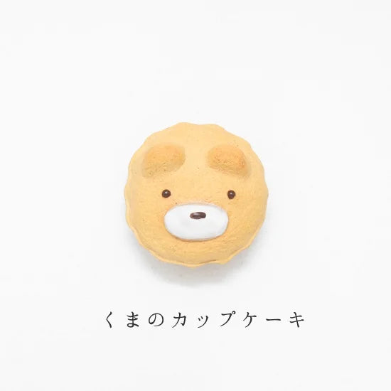 Ihoshiro Bear-Shaped Cupcake Chopstick Rest