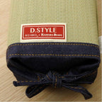 Ikehiko Igusa x Denim Block Pillow 30x15cm