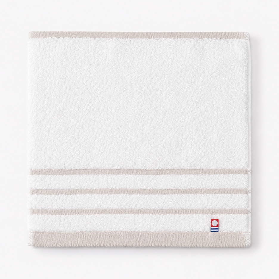 Imabari Natural Island Hand Towel 34 x 35 cm Beige