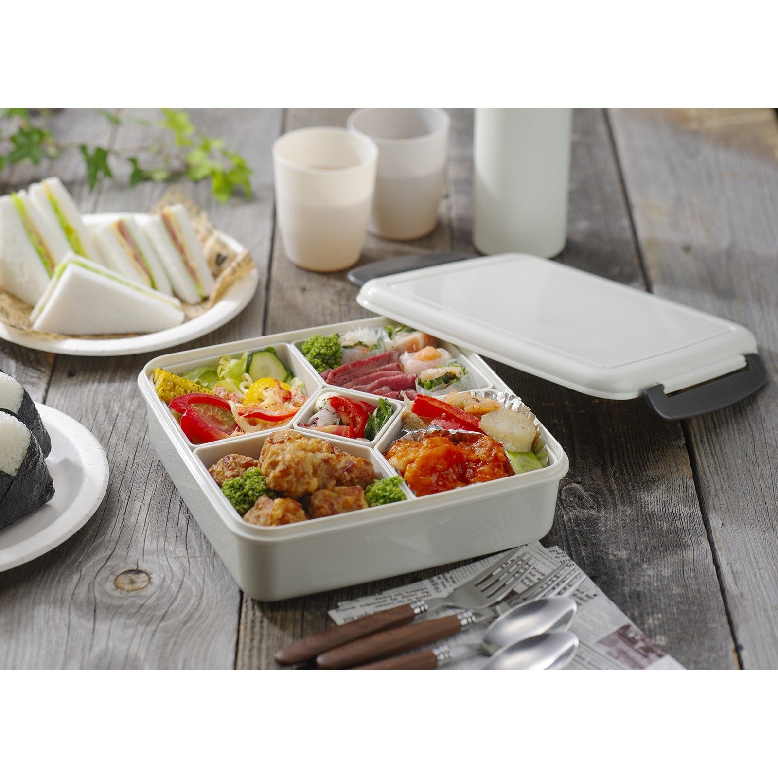 Inomata Lock Lunch Box