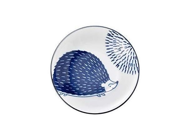 Irutte Small Plate 16D - Hedgehog