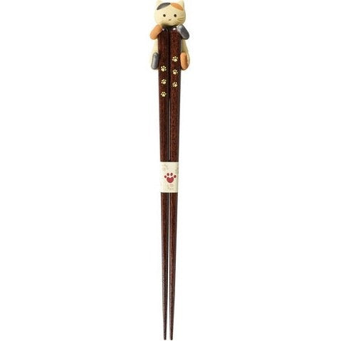 Ishida Cat Chopstick and Rest Set