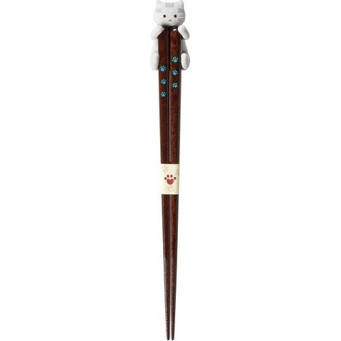 Ishida Cat Chopstick and Rest Set